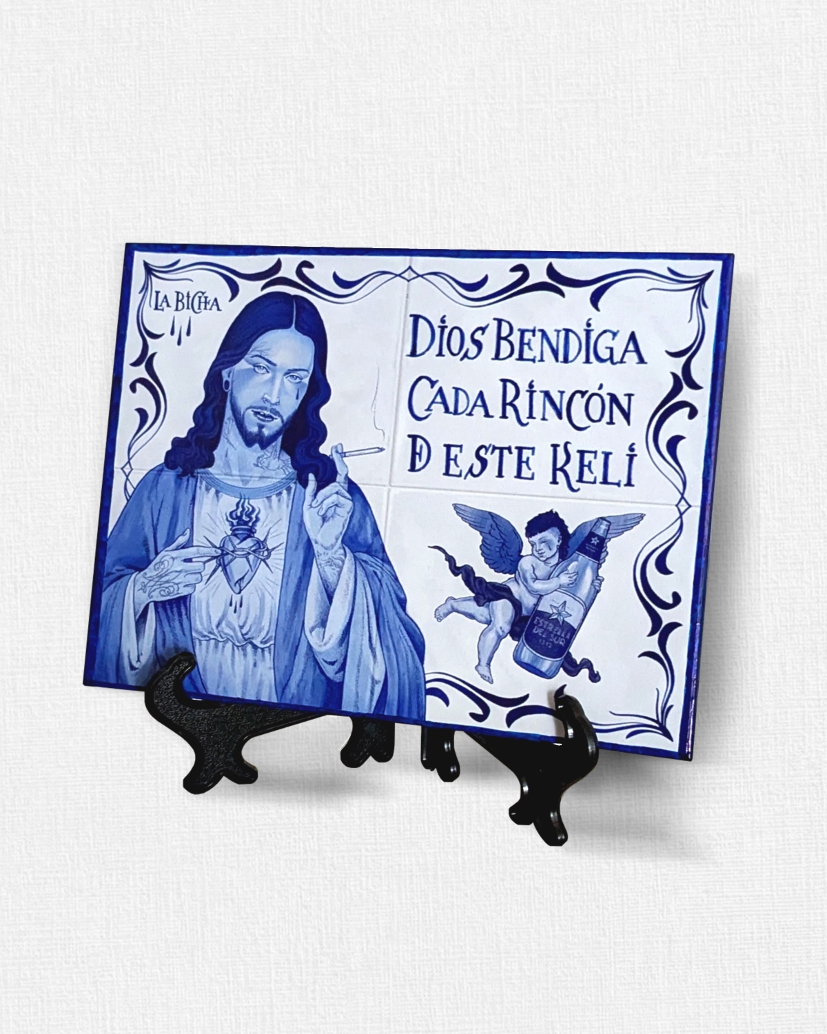 Azulejo "Dios Bendinga"